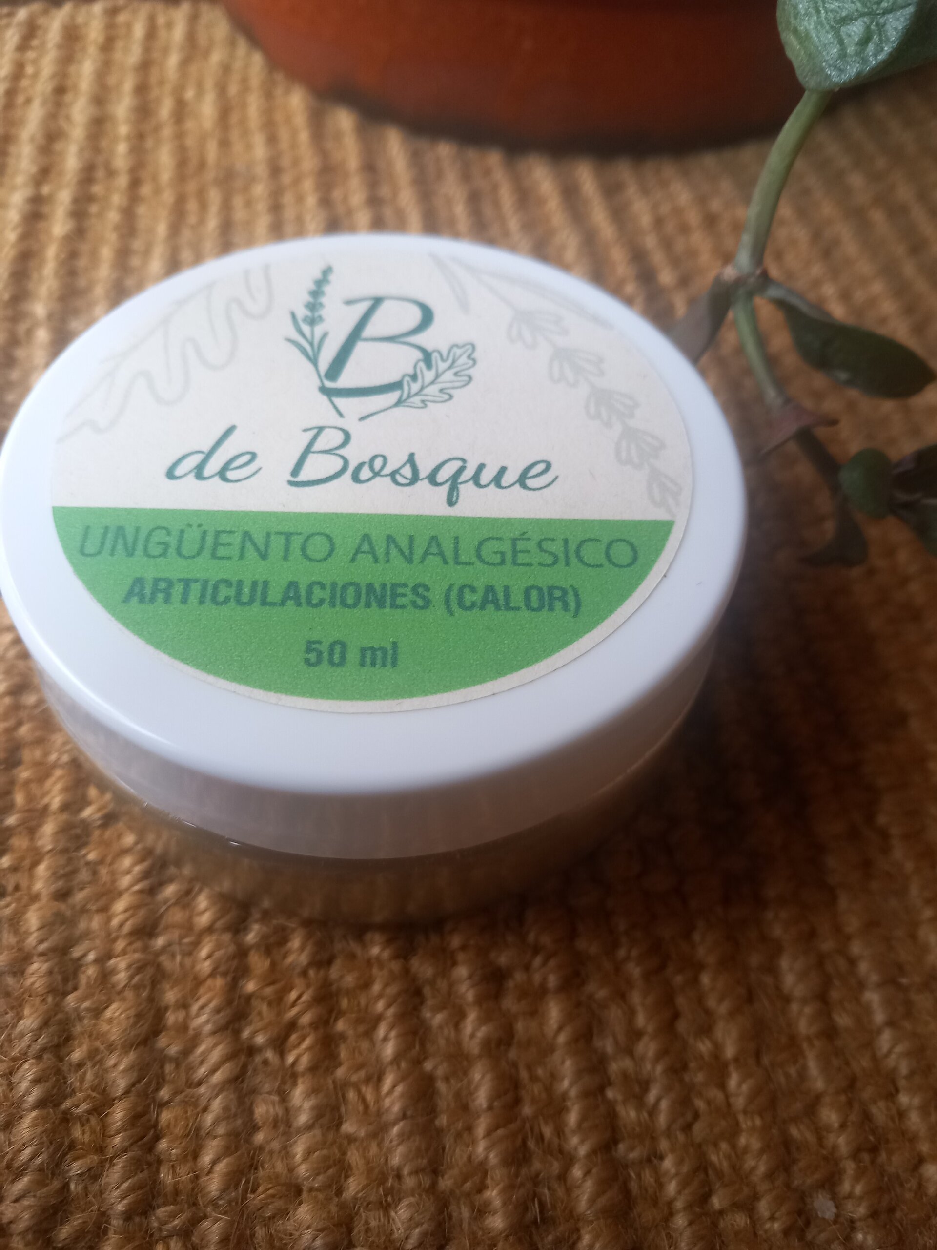 Ungüento analgésico y antiinflamatorio para articulaciones (efecto calor) - 2